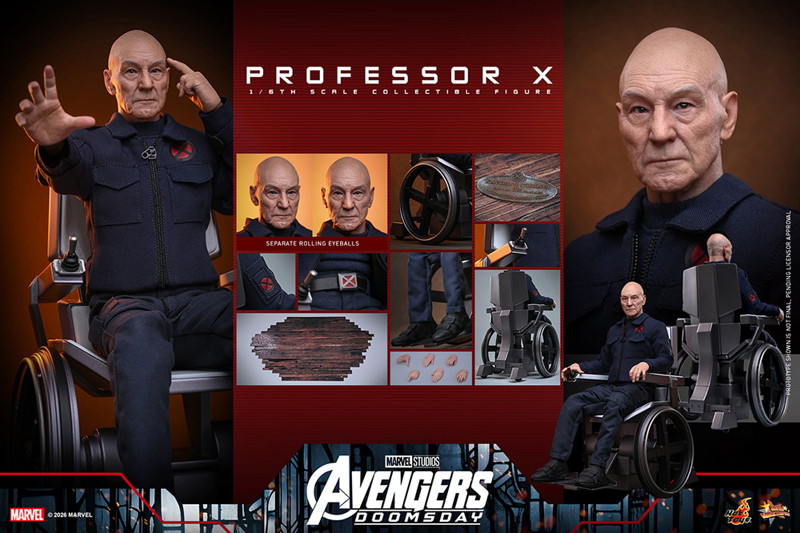 【ムービー・マスターピース】『アベンジャーズ/ドゥームズデイ』1/6スケールフィギュア プロフェッサーX