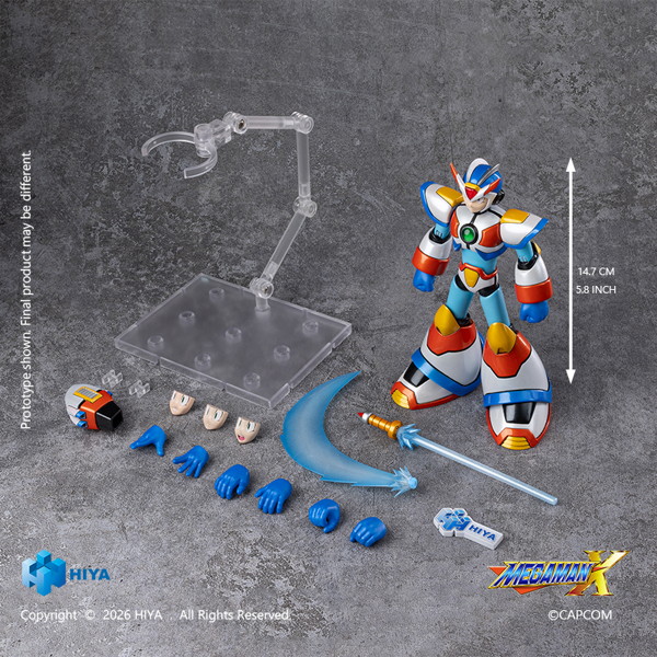 ロックマンX アクションフィギュア X マックスアーマー Ver.