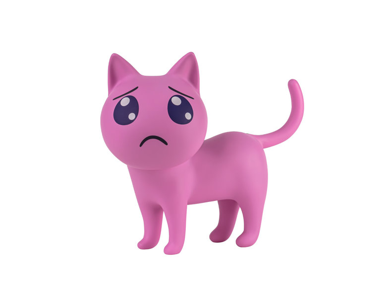 ぴえん猫ソフビ NEEDY GIRL OVERDOSE