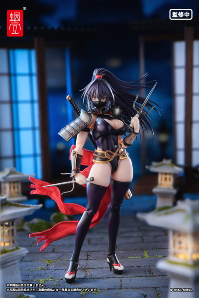 RPGEX-10 くノ一 裂風 1/12 完成品アクションフィギュア 画像13