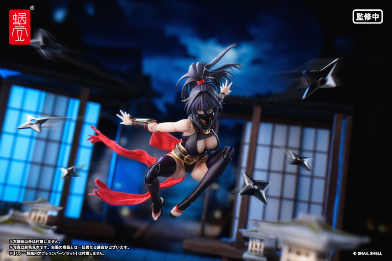 RPGEX-10 くノ一 裂風 1/12 完成品アクションフィギュア 画像18