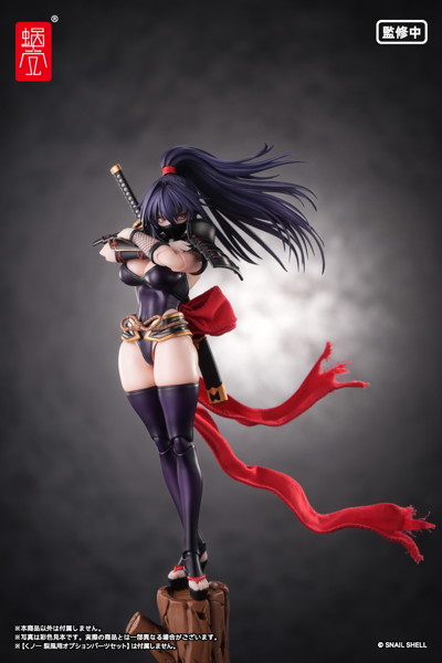 RPGEX-10 くノ一 裂風 1/12 完成品アクションフィギュア 画像2
