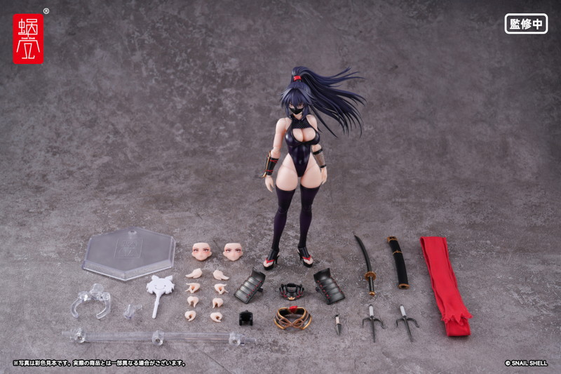 RPGEX-10 くノ一 裂風 1/12 完成品アクションフィギュア 画像23