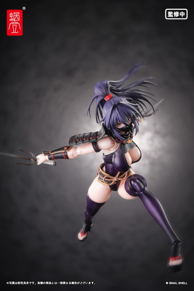 RPGEX-10 くノ一 裂風 1/12 完成品アクションフィギュア 画像9
