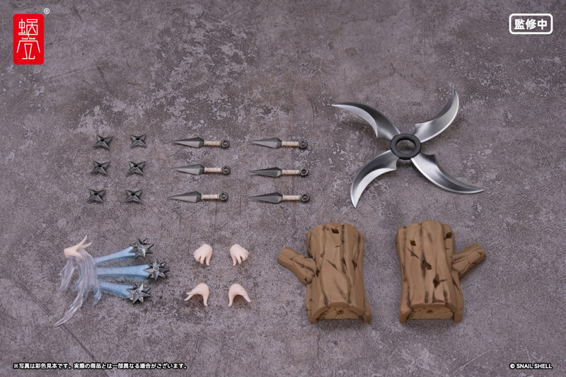 くノ一 裂風用オプションパーツセット 1/12 完成品オプションパーツ