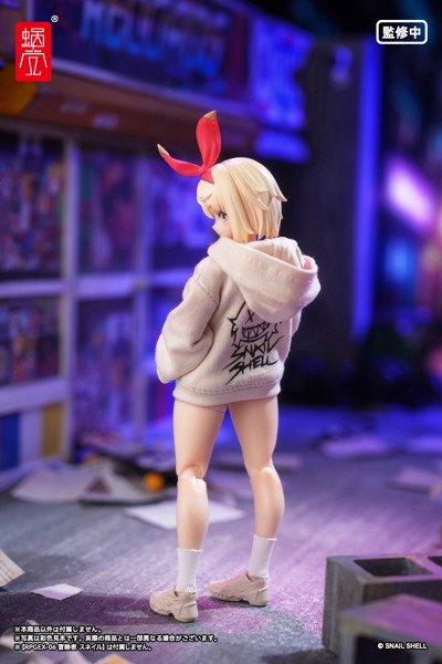 『悪魔の囁き』シリーズ プリントパーカーセット(ベージュ)(ドール用) 画像4