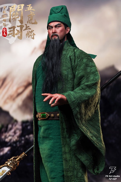 FZ Art studio 猛将伝・蜀編 五虎大将軍 関羽（関雲長） 1/6スケール可動フィギュア オプションパーツセット