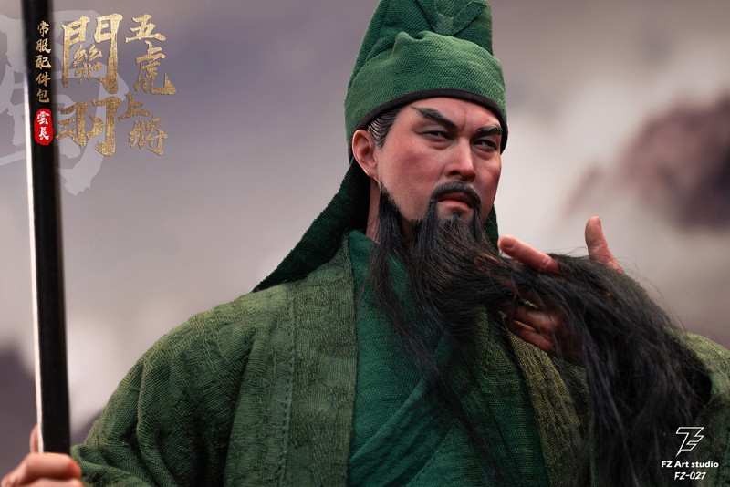 FZ Art studio 猛将伝・蜀編 五虎大将軍 関羽（関雲長） 1/6スケール可動フィギュア オプションパーツセット