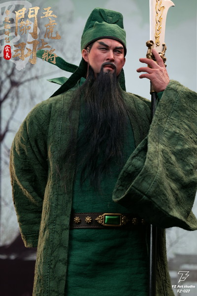 FZ Art studio 猛将伝・蜀編 五虎大将軍 関羽（関雲長） 1/6スケール可動フィギュア オプションパーツセット