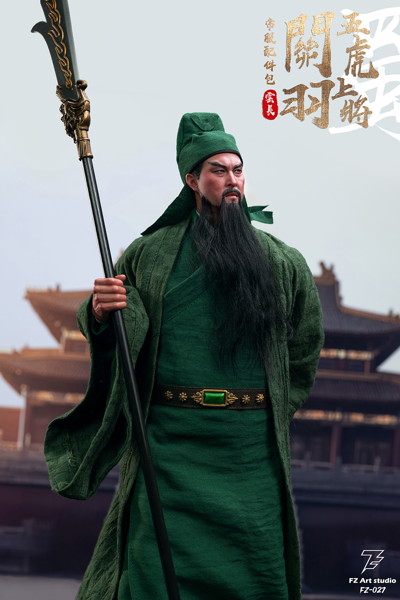 FZ Art studio 猛将伝・蜀編 五虎大将軍 関羽（関雲長） 1/6スケール可動フィギュア オプションパーツセット