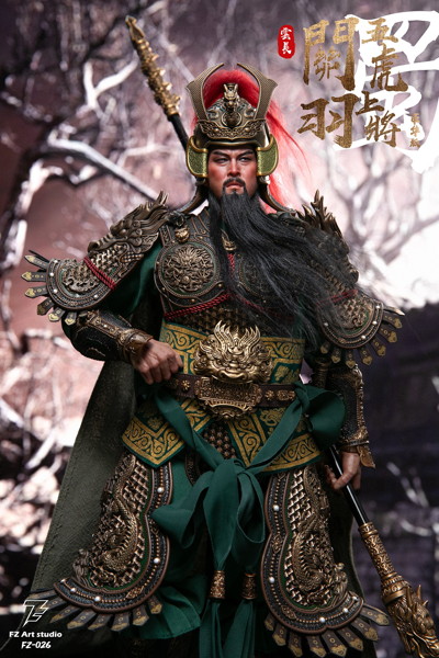 FZ Art studio 猛将伝・蜀編 五虎大将軍 関羽（関雲長） 1/6スケール可動フィギュア 豪華版