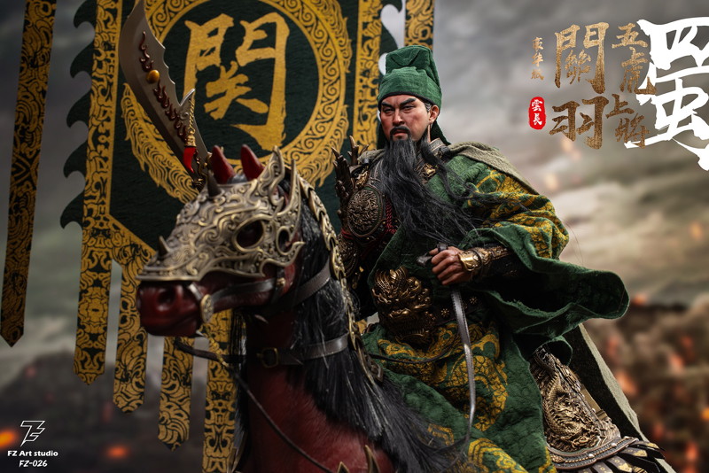 FZ Art studio 猛将伝・蜀編 五虎大将軍 関羽（関雲長） 1/6スケール可動フィギュア 豪華版