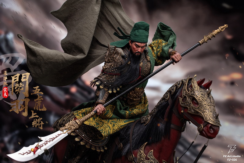 FZ Art studio 猛将伝・蜀編 五虎大将軍 関羽（関雲長） 1/6スケール可動フィギュア 豪華版