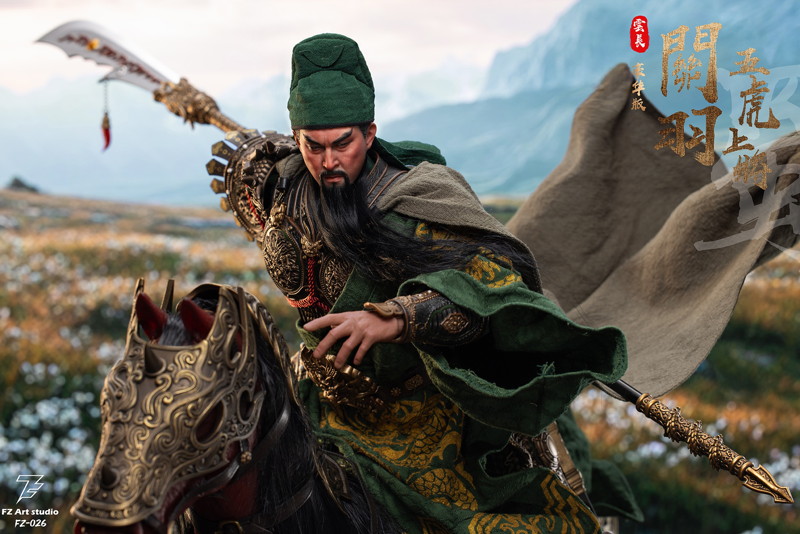 FZ Art studio 猛将伝・蜀編 五虎大将軍 関羽（関雲長） 1/6スケール可動フィギュア 豪華版