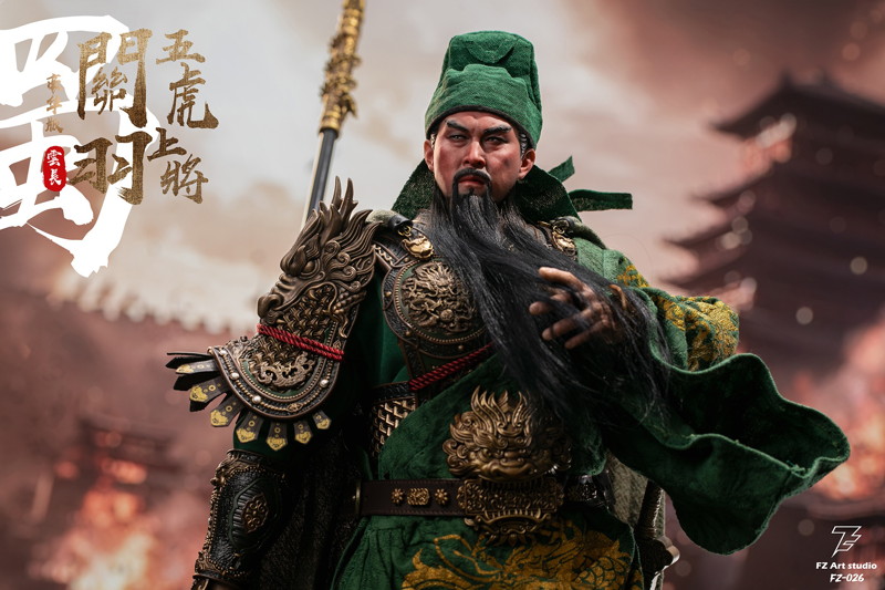FZ Art studio 猛将伝・蜀編 五虎大将軍 関羽（関雲長） 1/6スケール可動フィギュア 豪華版