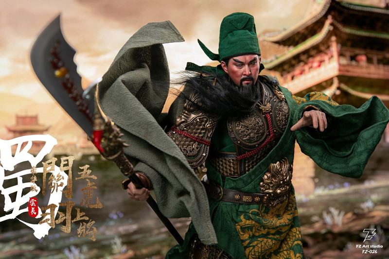 FZ Art studio 猛将伝・蜀編 五虎大将軍 関羽（関雲長） 1/6スケール可動フィギュア 豪華版