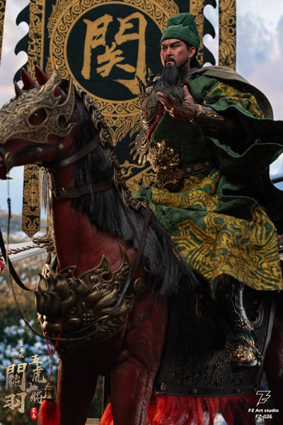 FZ Art studio 猛将伝・蜀編 五虎大将軍 関羽（関雲長） 1/6スケール可動フィギュア 豪華版