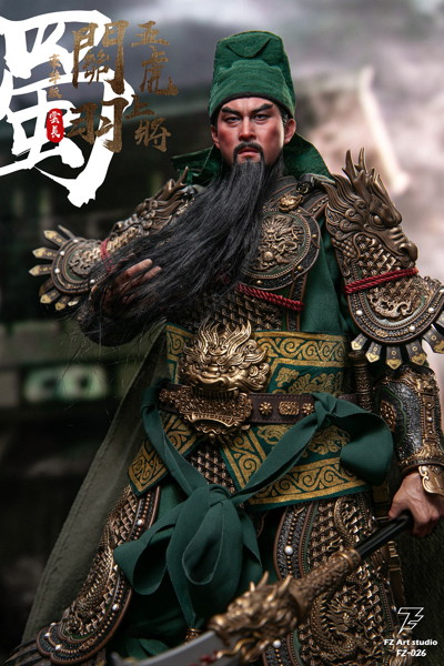 FZ Art studio 猛将伝・蜀編 五虎大将軍 関羽（関雲長） 1/6スケール可動フィギュア 豪華版