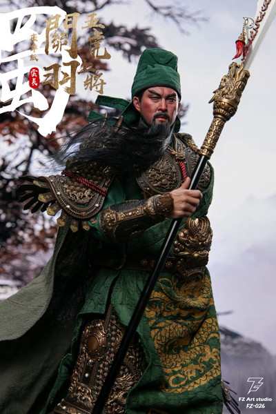 FZ Art studio 猛将伝・蜀編 五虎大将軍 関羽（関雲長） 1/6スケール可動フィギュア 豪華版