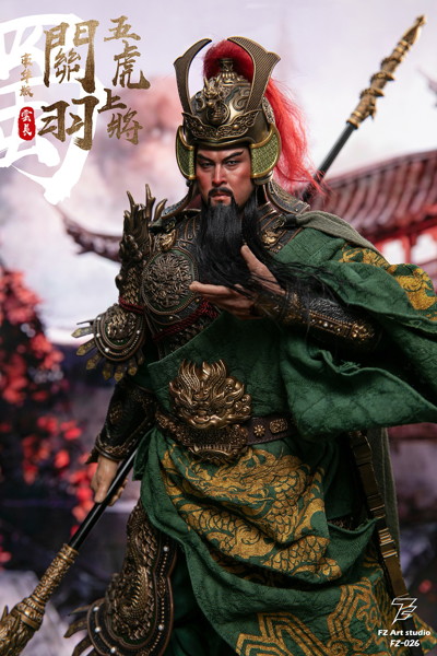 FZ Art studio 猛将伝・蜀編 五虎大将軍 関羽（関雲長） 1/6スケール可動フィギュア 豪華版