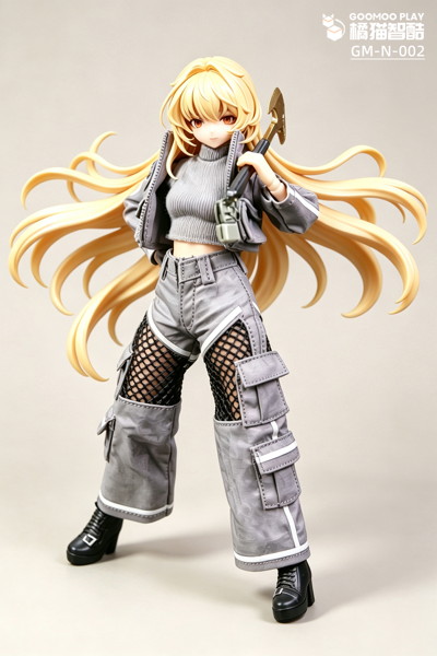 GOOMOO GM-N-002 グレーハンティングウェアセット 1/12スケール可動フィギュア用着せ替え服