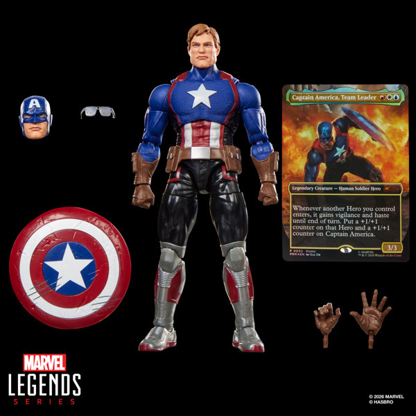 マーベルレジェンド・シリーズ マジック:ザ・ギャザリング ｜ マーベル スーパー・ヒーローズ キャプテン・アメリカ（アベンジャーズ:トワイライト）のサムネイル画像