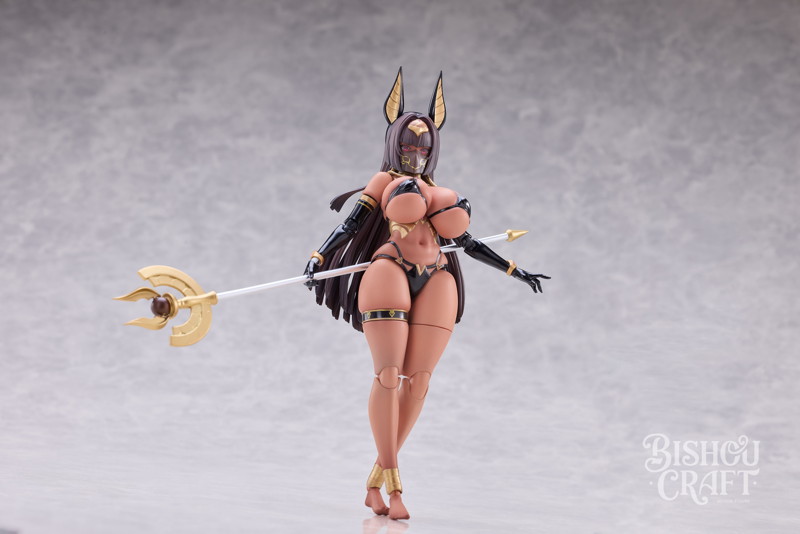 BISHOUCRAFT 異世界絵巻 エジプトの女神 1/12スケール可動フィギュア