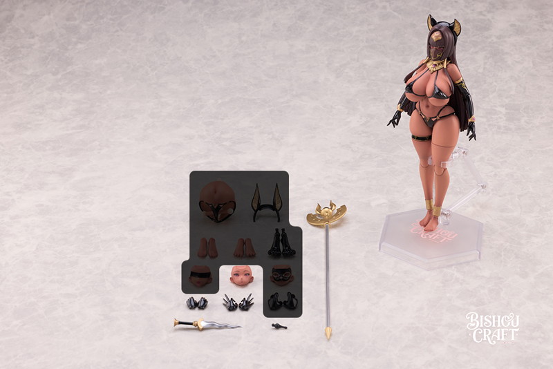 BISHOUCRAFT 異世界絵巻 エジプトの女神 1/12スケール可動フィギュア
