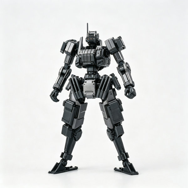 SHEIK MAINLAND 3 min project（スリーミニッツプロジェクト）シリーズ FENRIR（フェンリル）突撃型 1/18スケールプラスチックモデルキット（ディープシルバー）