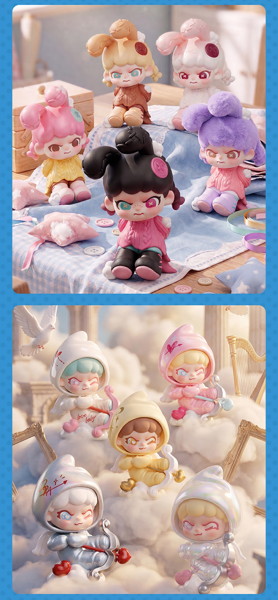 TNT SPACE Baby Dora 妙に可愛いひとときシリーズ ミニトレーディングフィギュア（1BOX=12個入）