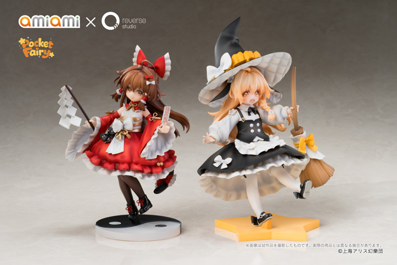 Reverse 手のひら精霊 東方Project 博麗霊夢＆霧雨魔理沙のサムネイル画像