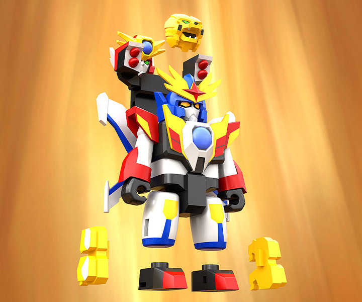 BRICKROID ダ・ガーンX 伝説の勇者ダ・ガーン