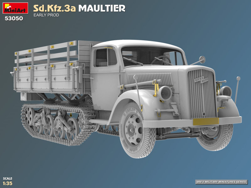 Sd.Kfz.3a マウルティア 初期生産型
