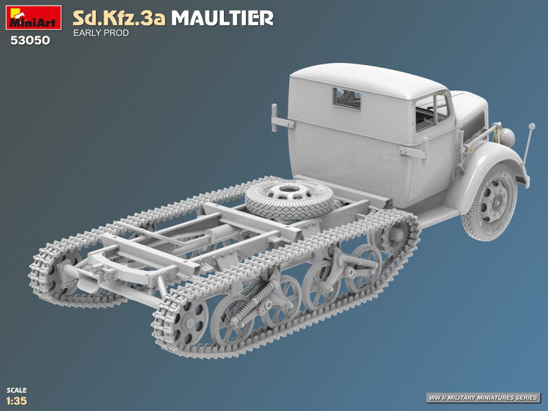Sd.Kfz.3a マウルティア 初期生産型