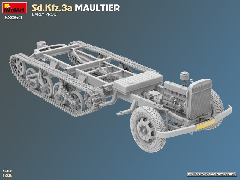 Sd.Kfz.3a マウルティア 初期生産型
