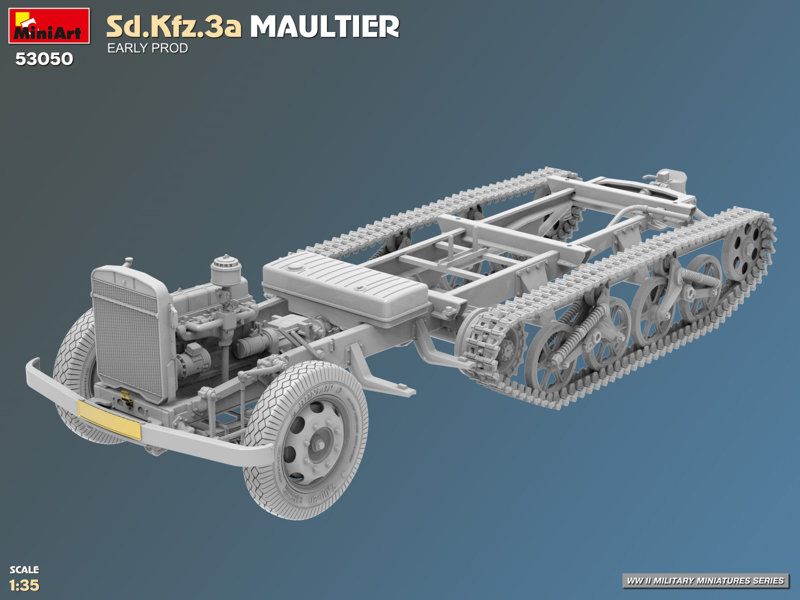Sd.Kfz.3a マウルティア 初期生産型