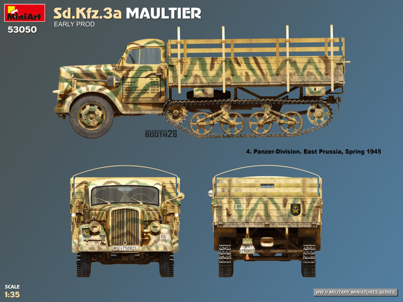 Sd.Kfz.3a マウルティア 初期生産型