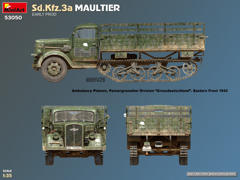 Sd.Kfz.3a マウルティア 初期生産型