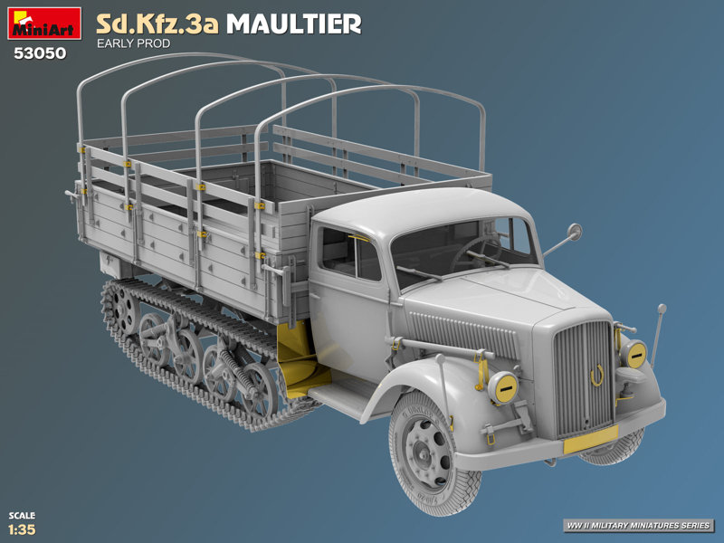 Sd.Kfz.3a マウルティア 初期生産型