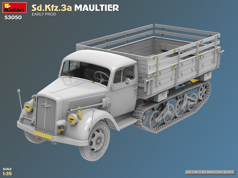 Sd.Kfz.3a マウルティア 初期生産型