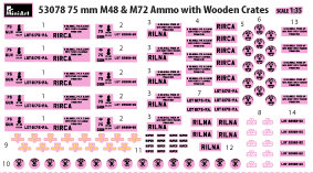 75mm M48＆M72用弾薬 w/木箱