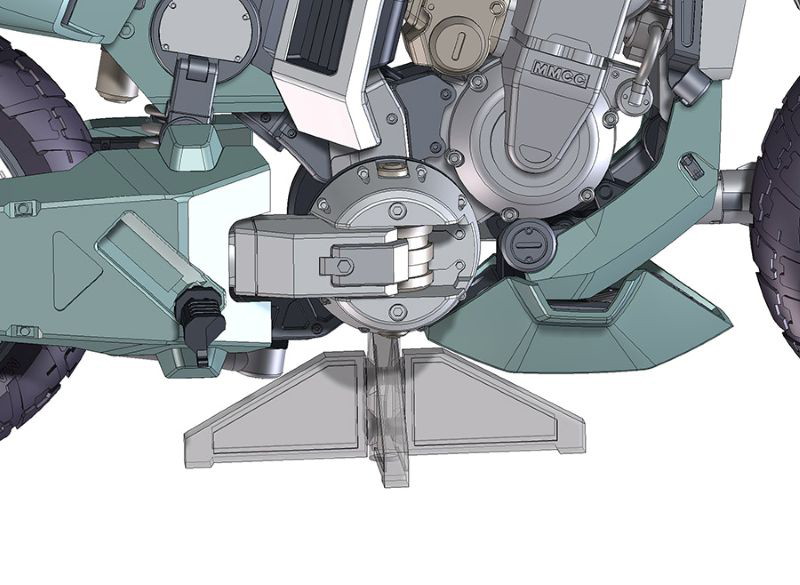 CW28 1/12 「機甲創世記モスピーダ」 VR-052F モスピーダ ‘スティック’