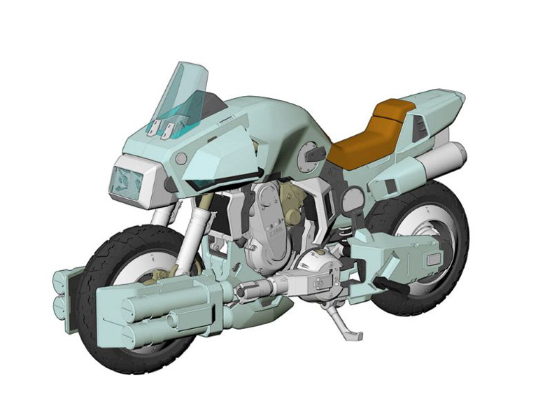 CW28 1/12 「機甲創世記モスピーダ」 VR-052F モスピーダ ‘スティック’