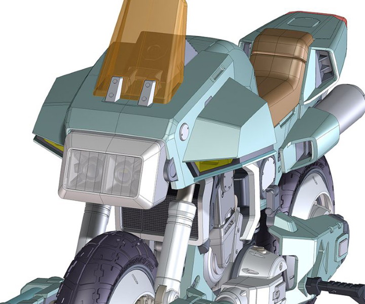 CW28 1/12 「機甲創世記モスピーダ」 VR-052F モスピーダ ‘スティック’