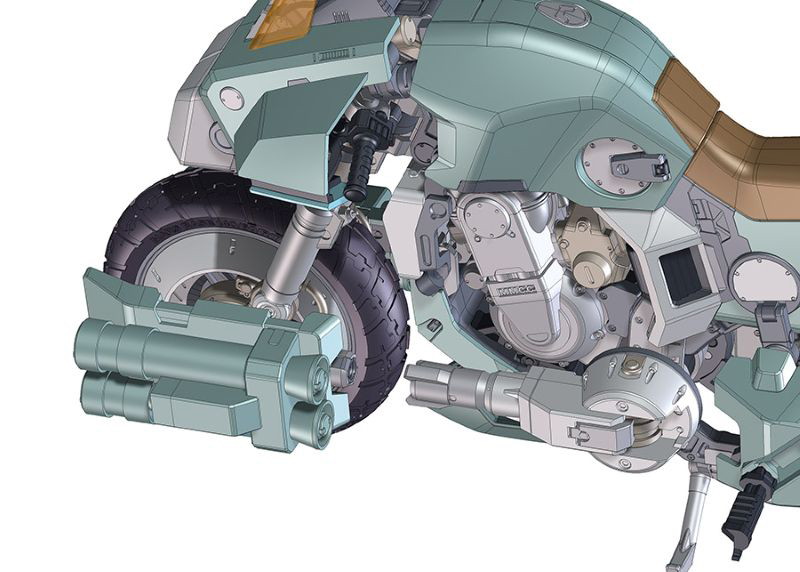 CW28 1/12 「機甲創世記モスピーダ」 VR-052F モスピーダ ‘スティック’