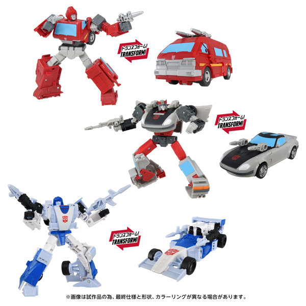 AOTP-EX オートボットミラージュ＆アイアンハイド＆ブルーストリーク トランスフォーマー
