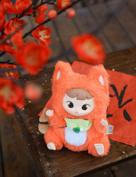 Cimmy HULUとフォックスシリーズ ぬいぐるみブラインドボックス（1BOX=6個入）
