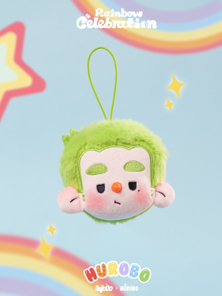 HUROBO レインボーセレブレーション ぬいぐるみペンダント（1BOX=6個入）