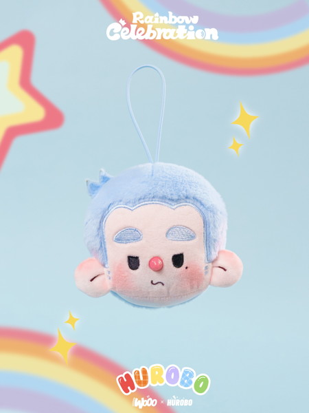 HUROBO レインボーセレブレーション ぬいぐるみペンダント（1BOX=6個入）