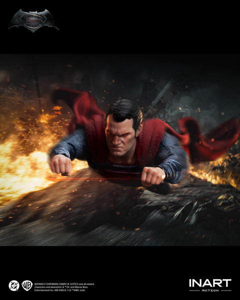 INART Action（インアート・アクション）―『バットマン vs スーパーマン ジャスティスの誕生』スーパーマン アクションフィギュア
